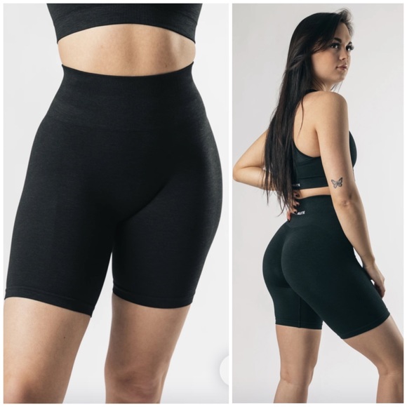 Alphalete | Shorts | Alphalete Black Amplify Biker Shorts | Poshmark